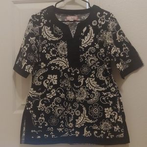 Koi Scrub Top